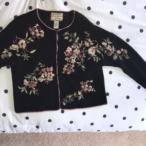 Flower sweater